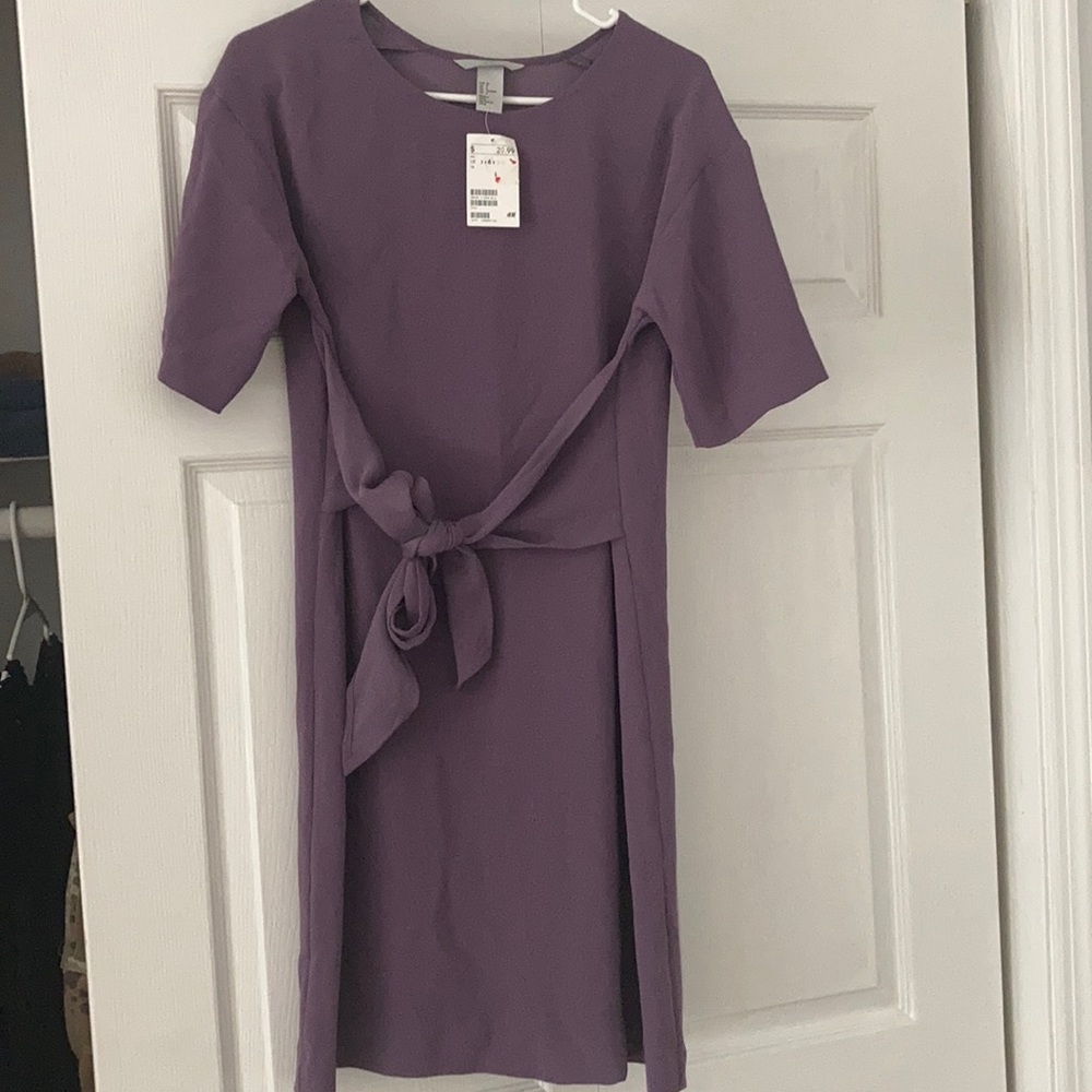 Purple H&M dress